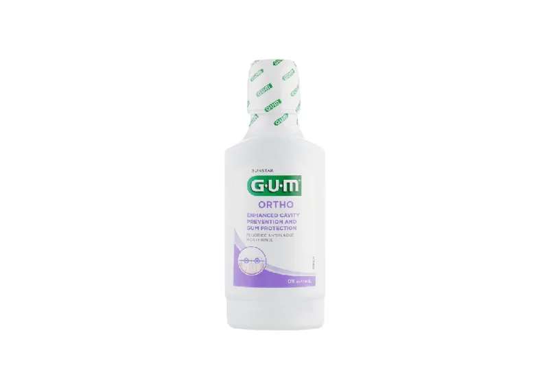 Ополіскувач для ротової порожнини GUM Ortho 300 мл