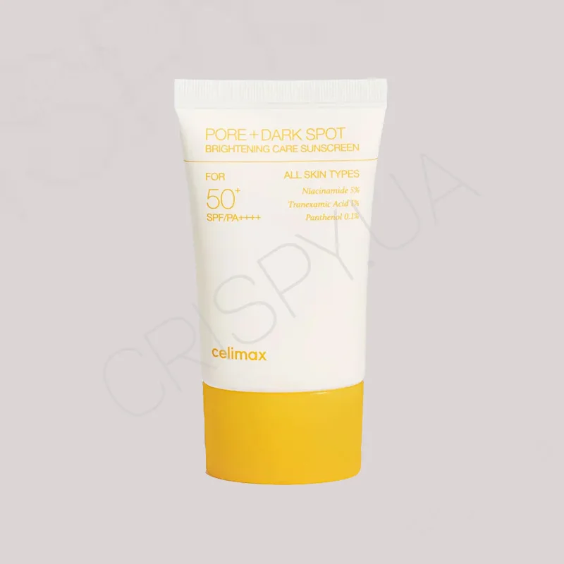 Сонцезахисний крем для обличчя Celimax Pore+ Dark Spot Brightening Care Sunscreen - 10 мл