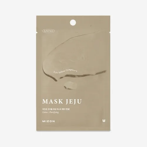 Тканинна маска для обличчя Лотос Mizon joyful time mask jeju lotus
