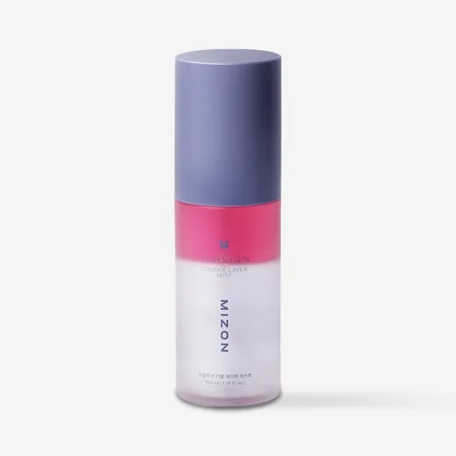 Міст для обличчя з колагеном і гіалуроном 100 мл Mizon hyalugen double layer mist with collagen and hyaluron