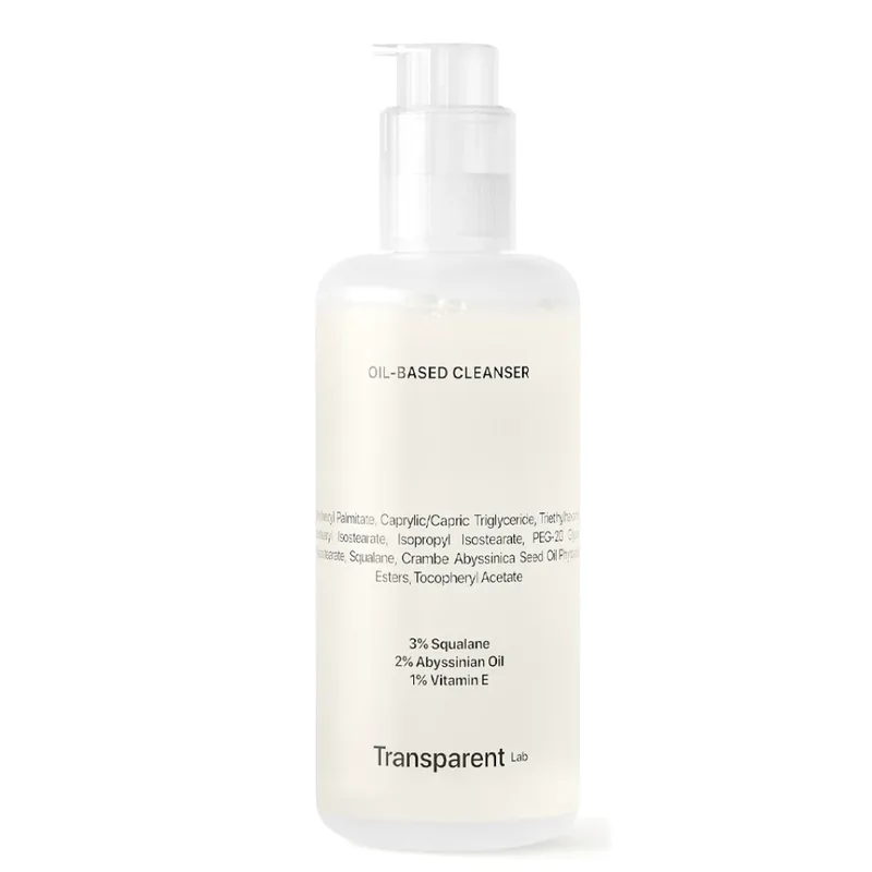 Transparent Lab Oil-Based Cleanser 200 мл — М’яка гідрофільна олія для очищення шкіри та видалення макіяжу