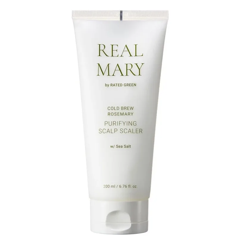 Rated Green Real Mary Purifying Scalp Scaler 200 мл — Очищуюча маска для шкіри голови схильної до жирності з морською сіллю