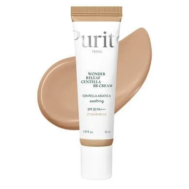 ВВ-крем із екстрактом центелли - PURITO Seoul Wonder Releaf Centella BB Cream, №27 Sand Beige, 30 мл