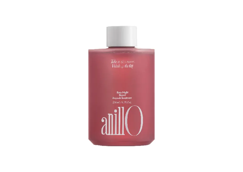 Відновлююча маска ANILLO Rosy Night Repair Ampoule Treatment для сухого та пошкодженого волосся 200 мл