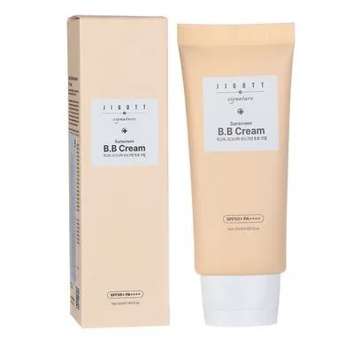 Сонцезахисний BB крем для обличчя - JIGOTT Signature Sunscreen B.B Cream SPF 50+, 50 мл