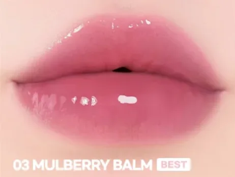 AOU Glowy Tint Balm – стійкий зволожуючий бальзам для губ 03 Mulberry Balm
