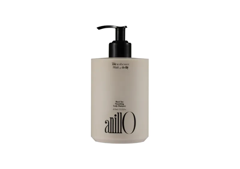 Живильний шампунь проти випадіння волосся ANILLO Black Tea Nourishing Scalp Shampoo 450 мл