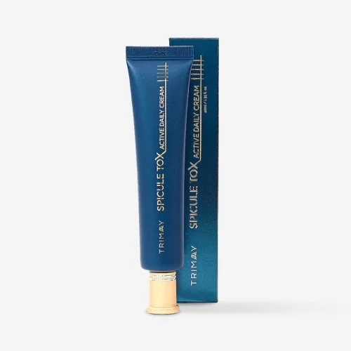 Антивіковий крем з мікроголками на основі колагену 40 мл Trimay spicule tox active daily cream