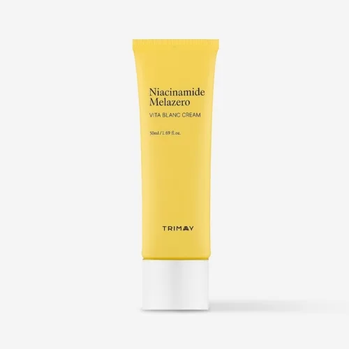 Освітлюючий крем c ніацинамідом і вітамінним комплексом 50 мл Trimay niacinamide melazero vita blanc cream