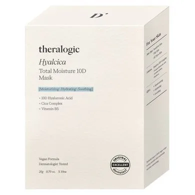 Theralogic Hyalcica Total Moisture 10 D Mask Pack