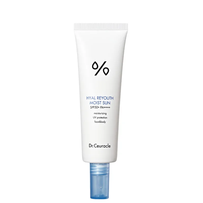 Dr.Ceuracle Hyal Reyouth Moist Sun SPF 50 / PA++++ 50 мл — зволожуючий сонцезахисний крем