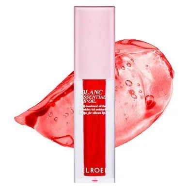ELROEL Blanc Essential Lip Oil – сяюча олія для губ 02 Raspberry (УЦІНКА: термін придатності до 05.2027)