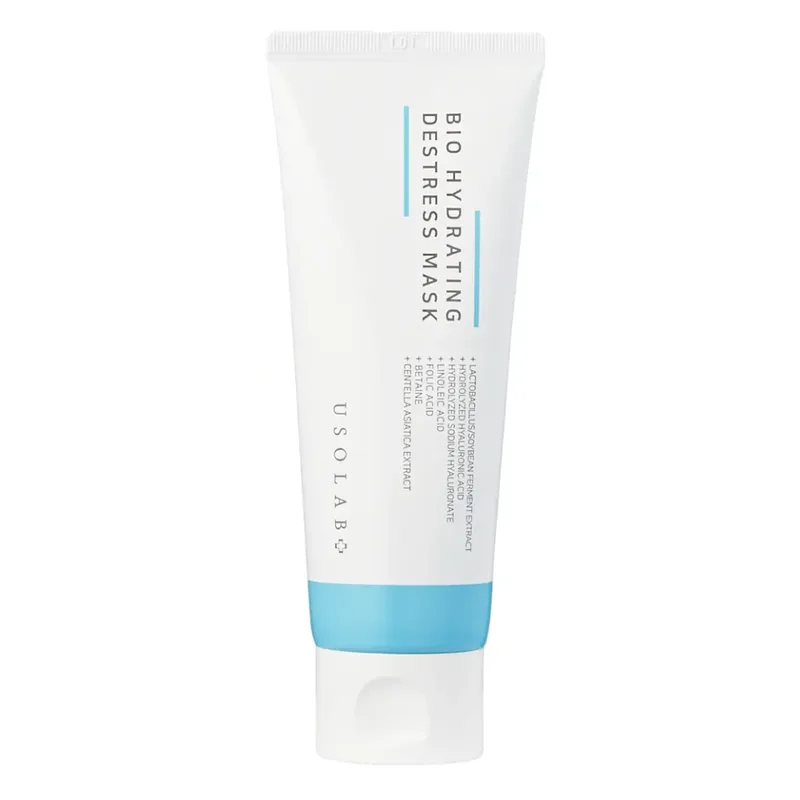 Usolab Bio Hydrating Destress Mask 100 мл — Зволожуюча антистрес-маска для обличчя