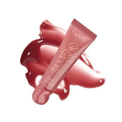 FWEE Glowy Smoothie Tinted Lip Balm – сяючий бальзам для губ GW02 Rose Boost