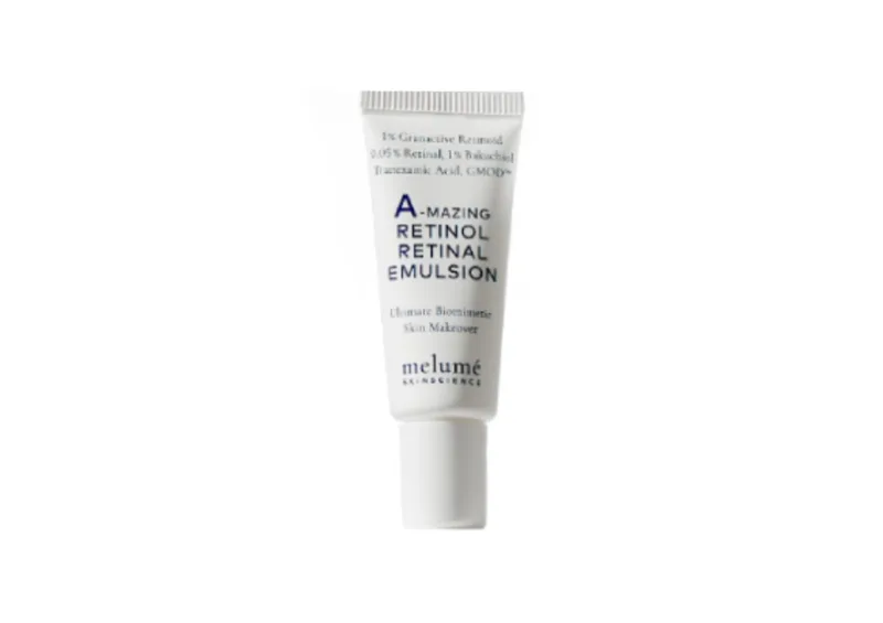 Нічна мікроемульсія з ретиноїдом і ретиналем MELUME A-mazing Retinol Retinal Emulsion 10 мл (термін до 05.26)