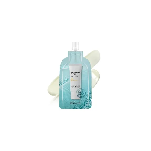 Водостійкий сонцезахисний гель SPF50+ / PA++++ 15 мл Beausta waterproof fresh sun gel SPF50+ / PA++++