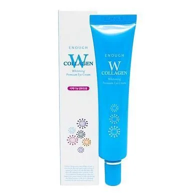 Крем для шкіри навколо очей освітлюючий з колагеном - Enough W Collagen Whitening Premium Eye Cream, 30 мл