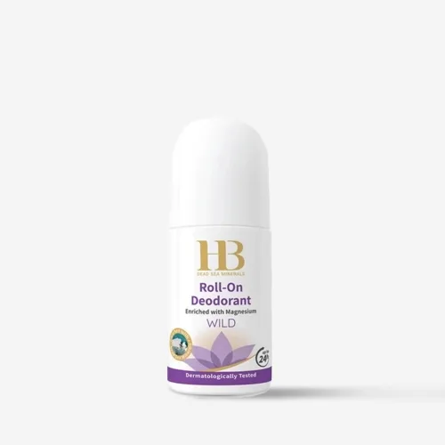 Дезодорант роликовий з магнієм Wild Рurple 75 мл H&B roller deodorant wild purple with magnesium