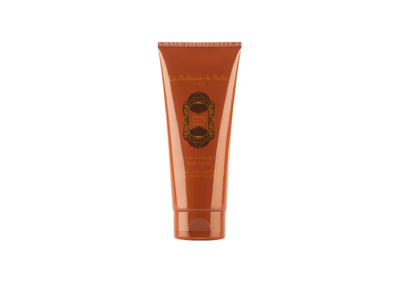 Молочко для тіла з ароматом амбри, ванілі та пачулі LA SULTANE DE SABA Body Lotion Ayurvedique 200 мл
