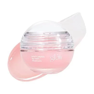 Glow Peach Peptide Lip Balm – бальзам для губ з пептидами Pale Pink
