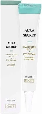 Крем для повік з гіалуроновою кислотою - Jigott Aura Secret Hyaluronic Acid Eye Cream, 50мл