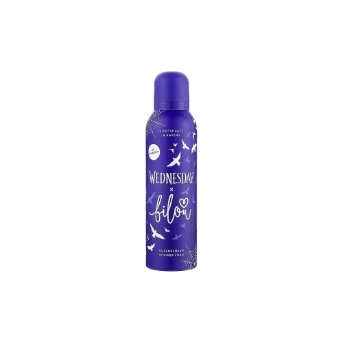 Гель-пінка для душу Wednesday Nightshades & Ravens 200 мл BILOU & wednesday nightshades & ravens shower foam
