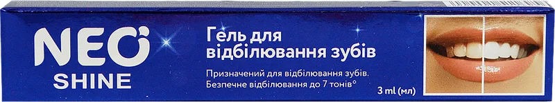 Гель для зубів NEO Shune відбілюючий 3 мл
