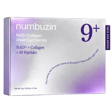 Numbuzin No.9 NAD+ Collagen Under Eye Patches