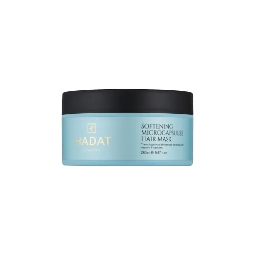 Пом якшувальна маска для волосся з мікрокапсулами 280 мл HADAT Cosmetics softening microcapsule hair mask