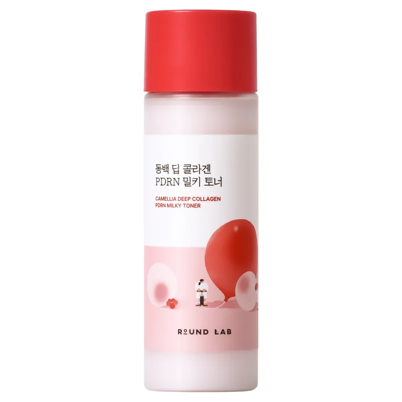 Round Lab Camellia Deep Collagen PDRN Milky Toner — Молочковий тонер з PDRN та камелією