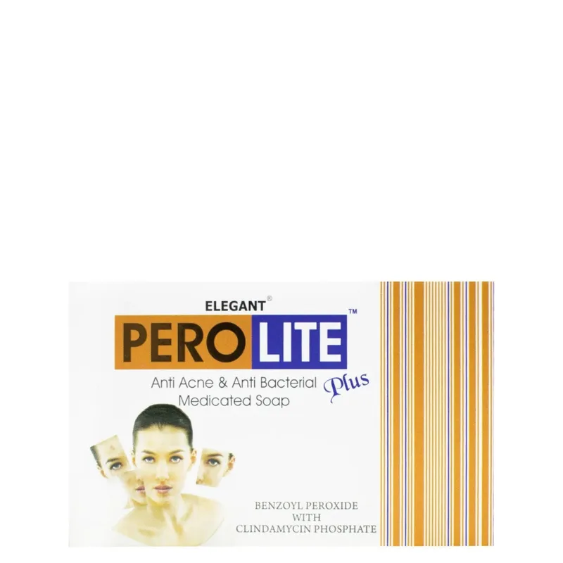 Perolite Plus 75g – Мило від акне ПЕРОЛАЙТ ПЛЮС з кліндаміцином