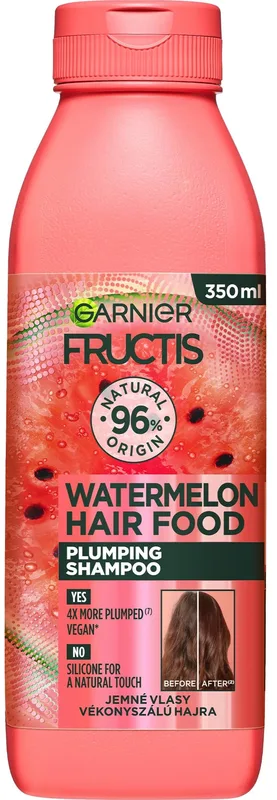 Шампунь Garnier Fructis Hair Food Watermelon для тонкого волосся та об’єму 350 мл