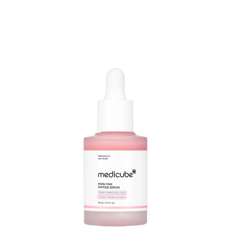 Medicube PDRN Pink Peptide Serum — Відновлювальна сироватка з полінуклеотидами та пептидами