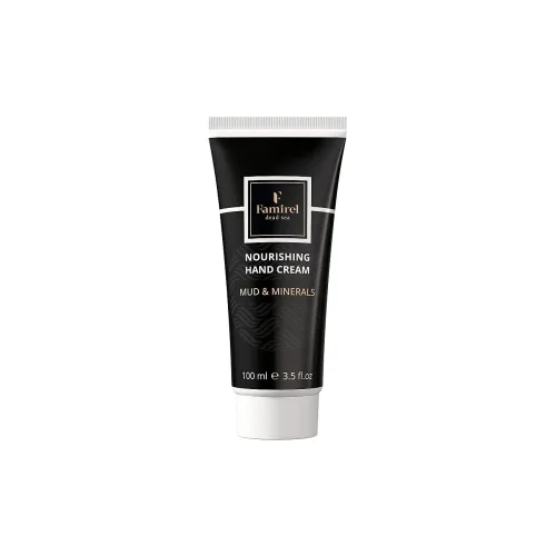 Крем для рук живильний з мінералами Мертвого моря 100 мл Famirel nourishing hand cream mud & minerals