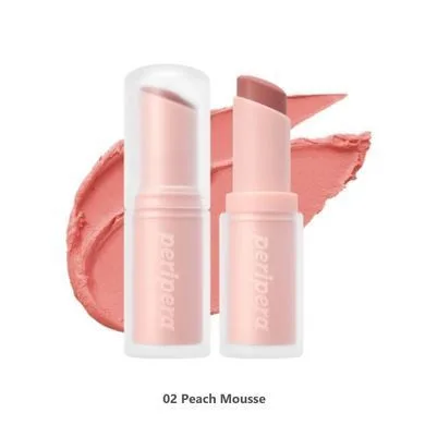Peripera Mood Blur Balm Stick – матовий бальзам для губ 02 Peach Mousse