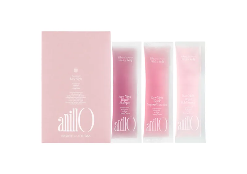 Тестери засобів ANILLO Rosy Night Repair Kit
