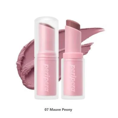 Peripera Mood Blur Balm Stick – матовий бальзам для губ 07 Mauve Peony