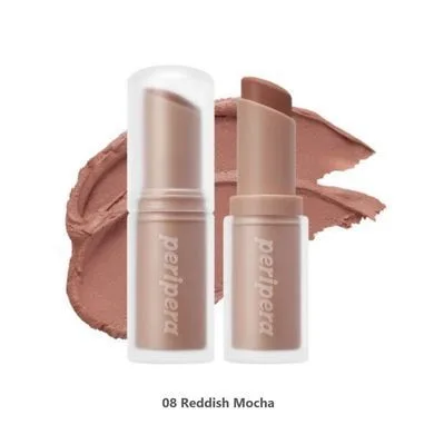 Peripera Mood Blur Balm Stick – матовий бальзам для губ 08 Reddish Mocha