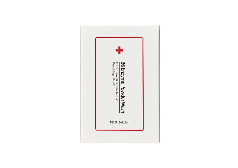 Ензимна пудра у формі стіку-саше з піридоксином та каламіном CU SKIN Dr.Solution B6 Enzyme Powder Wash Sachet для проблемної та жирної шкіри