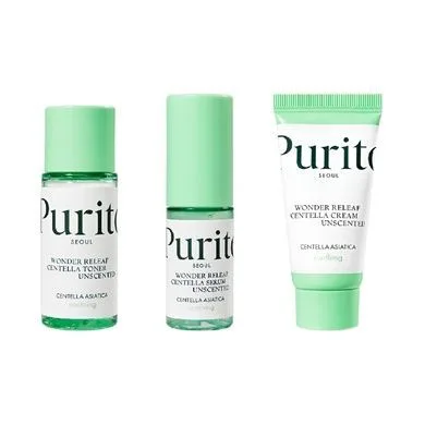 Purito SEOUL Wonder Releaf Centella Mini Kit Unscented