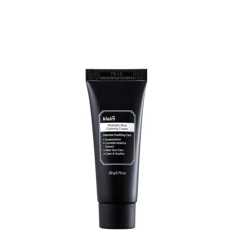Dear Klairs Midnight Blue Calming Cream 20 мл — Нічний заспокійливий крем з азуленом