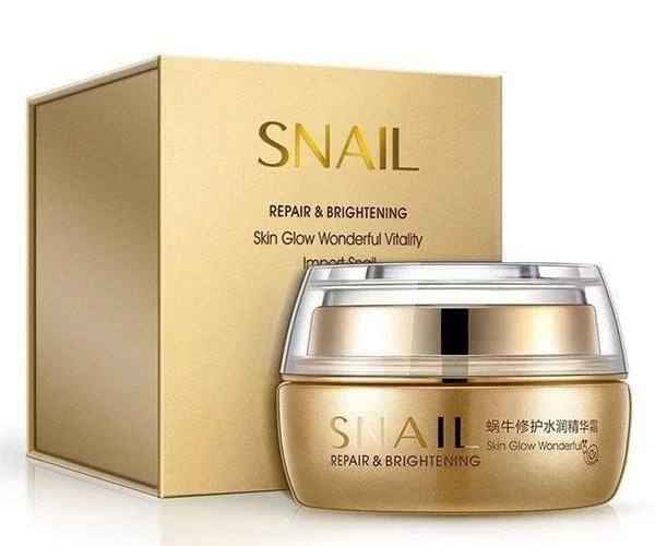 Крем для обличчя Bioaqua Snail Repair & Brightening Cream з екстрактом муцину равлика 50 г