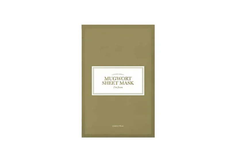 Заспокійлива тканинна маска з екстрактом полину I'M FROM Mugwort Sheet Mask