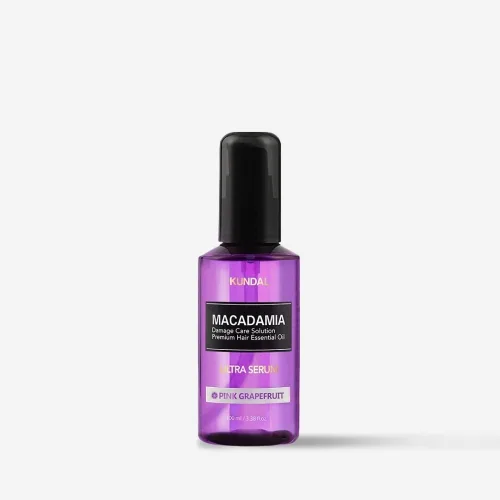 Сироватка для волосся з ароматом рожевого грейпфрута 100 мл KUNDAL macadamia ultra hair serum pink grapefruit