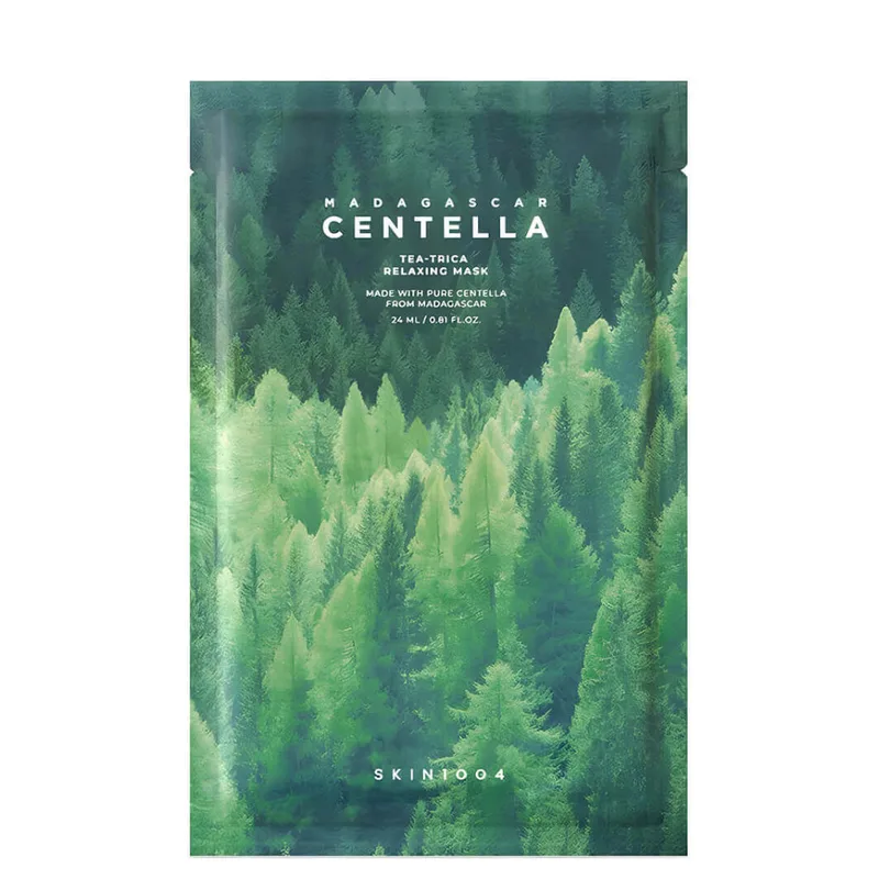 SKIN1004 Madagascar Centella Tea-Trica Relaxing Mask — Тканинна маска для проблемної шкіри