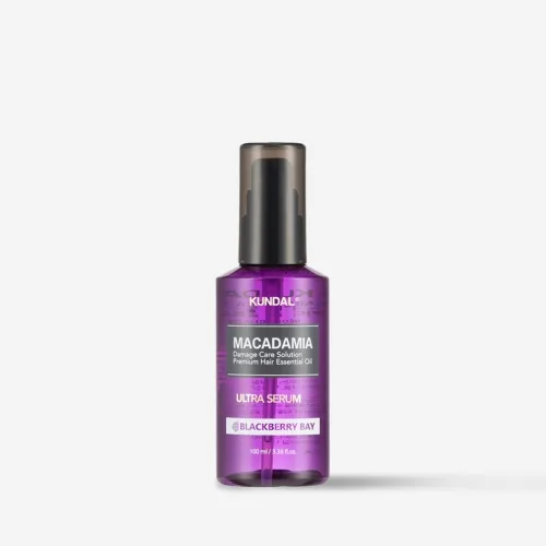 Сироватка для волосся чорнична затока 100 мл KUNDAL macadamia ultra hair serum blackberry bay