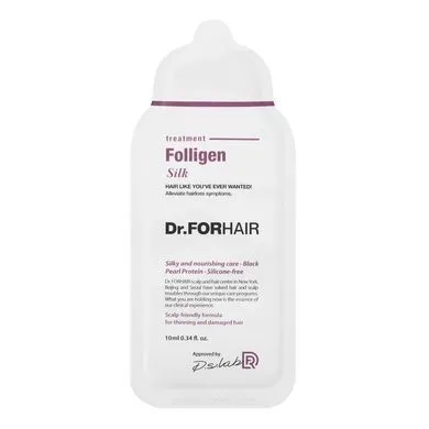 Dr.FORHAIR Folligen Silk Treatment – відновлююча маска-кондиціонер для пошкодженого волосся