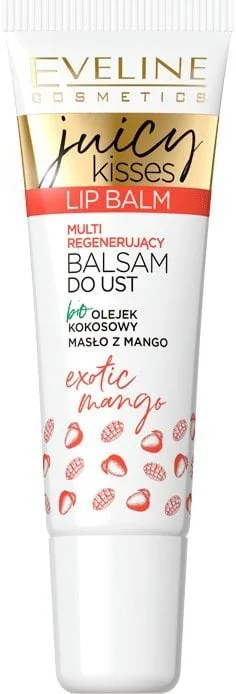 Бальзам для губ Eveline Juicy Kisses Mango регенеруючий 12 мл