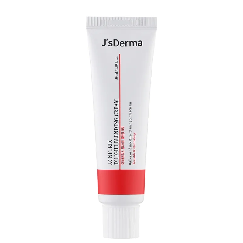 JsDerma Acnetrix D’Light Blending Cream 50 мл — Відновлювальний крем для проблемної шкіри