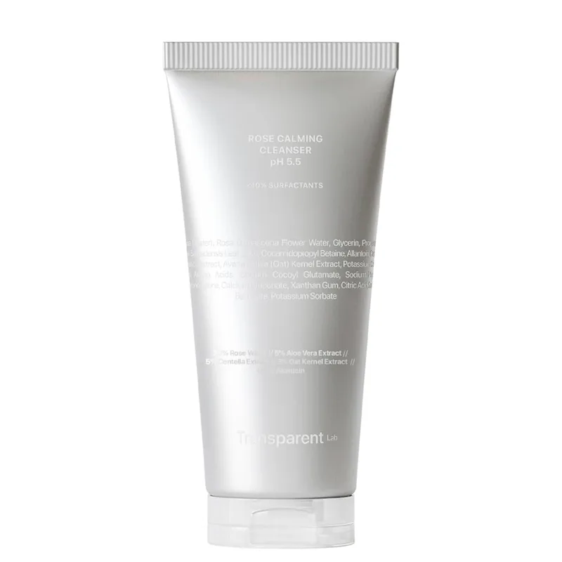 Transparent Lab Rose Calming Cleanser pH 5.5 150 мл — М’який гель для вмивання